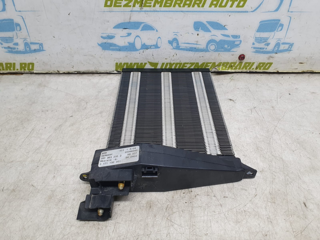 Rezistenta electrica bord 1k0963235d Audi A3 8P/8P