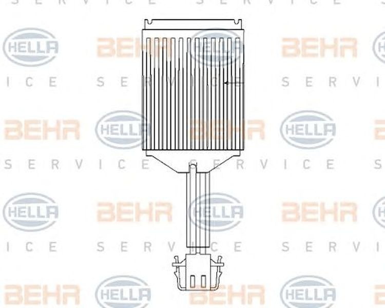 Rezistenta trepte ventilator SEAT IBIZA IV 6L1 HEL