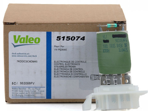 Rezistenta Ventilator Habitaclu Valeo Seat Toledo 3 5P2 2004-2009 515074