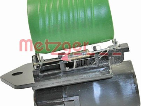 Rezistor electromotor ventilator 0917234 METZGER pentru Opel Corsa Fiat Punto