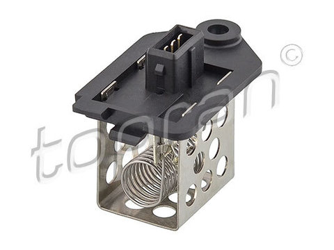 Rezistor Electromotor - ventilator 723 893 TOPRAN pentru Peugeot 807 CitroEn Berlingo Peugeot 206 Peugeot 406 CitroEn Xsara Peugeot 307 Peugeot Grand Peugeot Partner Peugeot Ranch CitroEn C8