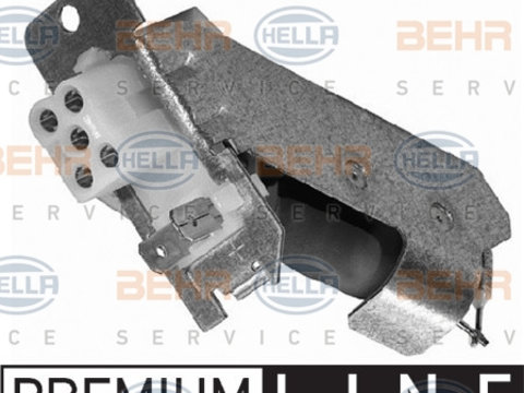 Rezistor, ventilator habitaclu (9XX009122021 HELLA) HOLDEN,OPEL,VAUXHALL