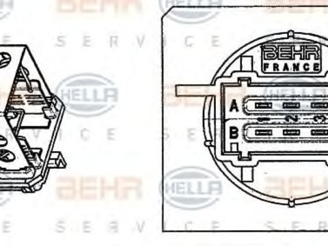 Rezistor ventilator habitaclu CITROEN C5 III (RD_) - Cod intern: W20152300 - LIVRARE DIN STOC in 24 ore!!! - ATENTIE! Acest produs nu este returnabil!