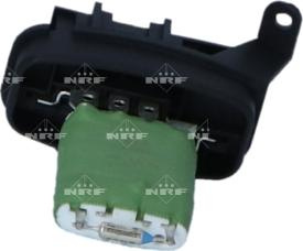 Rezistor. ventilator habitaclu Element de reglare a suflantei de aer rezistor MERCEDES SPRINTER 2-T B901 B902 SPR VW LT 28-35 II (2DB, 2DE, 2DK), Autobuz, 04.1996 - 07.2006 NRF 342022