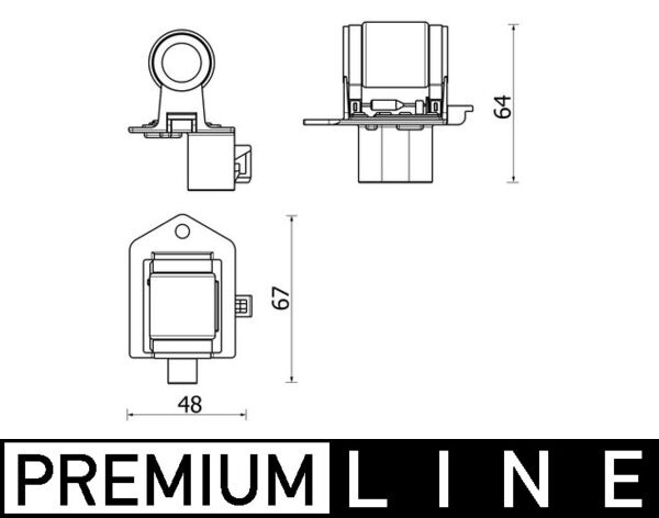 Rezistor, ventilator habitaclu MAHLE ABR156000P se potriveste la OPEL CORSA D Caseta/ Hatchback (S07) 2006 2007 2008 2009 2010 2011 2012 2013 2014