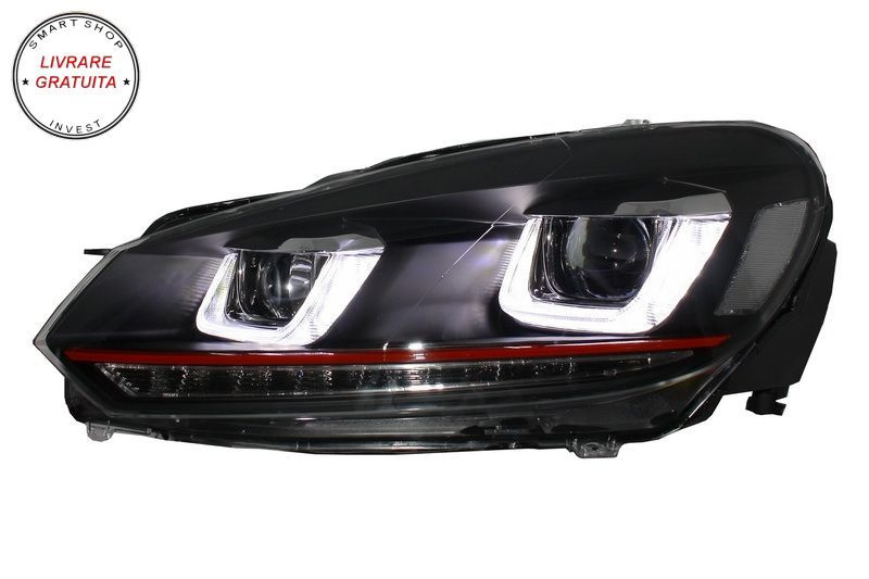 RHD Faruri LED VW Golf 6 VI (2008-2013) 