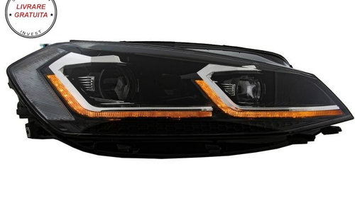RHD Faruri LED VW Golf 7.5 VII Facelift 