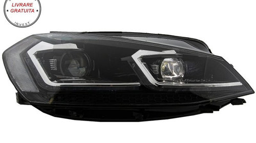 RHD Faruri LED VW Golf 7.5 VII Facelift 