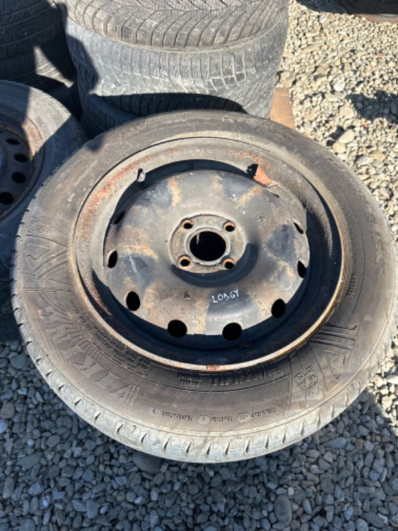 Roata de rezerva pe 15" dacia lodgy 4x100 cu anvelopa vara viking protech dot 0323 profil 7mm
