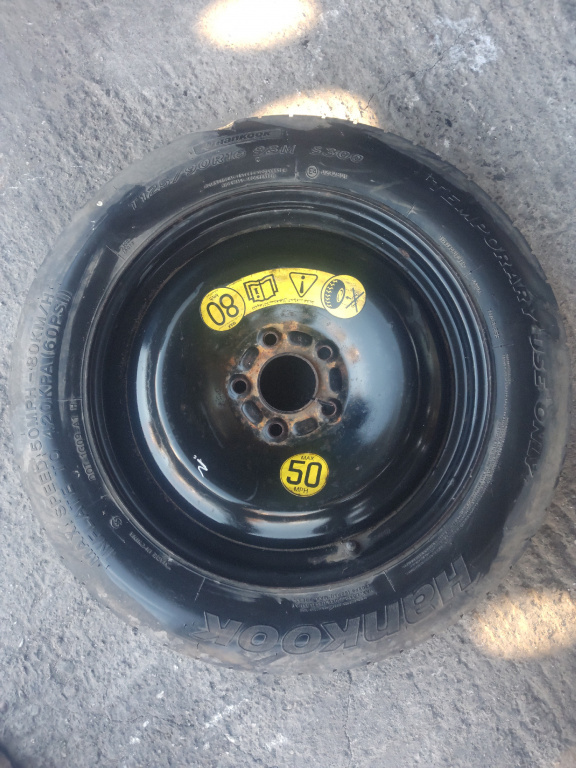 Roata de rezerva slim Ford Focus 3 an 2015 cod piesa 8v41-1a479-aa