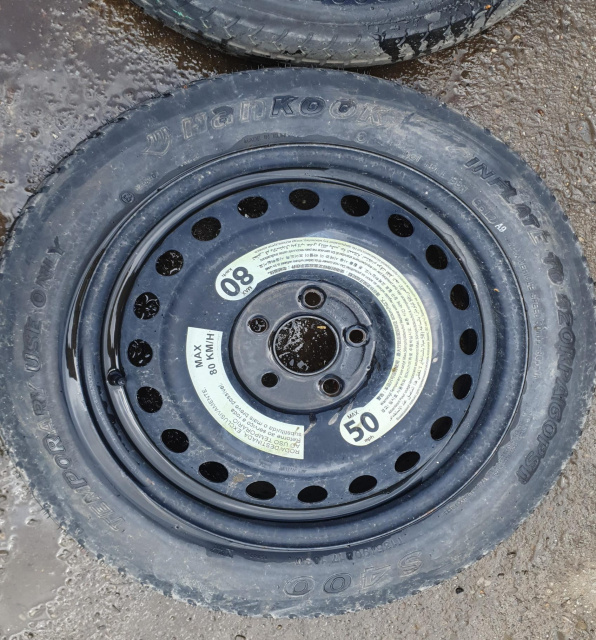 Roata de rezerva slim / ingusta Dimensiune: T135/90D17 Kia Optima 3 [2010 - 2014]