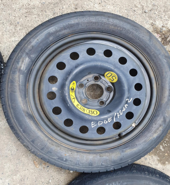 Roata de rezerva slim / ingusta Dimensiune: T155/70R17 Ford Edge 2 [2015 - 2018]