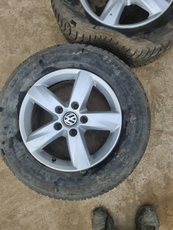 Roata janta rezerva VW TOUAREG 7P an 2014 cod 7P6 601 025A 7.5Jx17H2 ET50