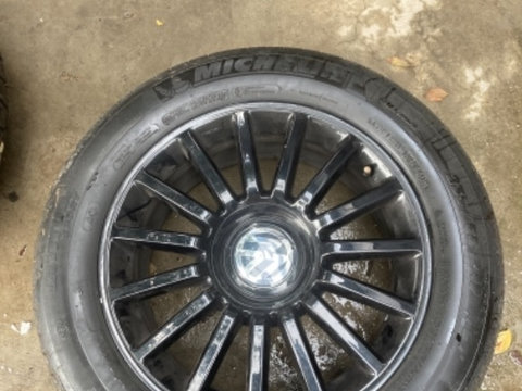 Roata rezerva janta aliaj pe 17" originala vw phaeton 5x112 3d0601025ac cu anvelopa 235/55/17 et40 7,5j