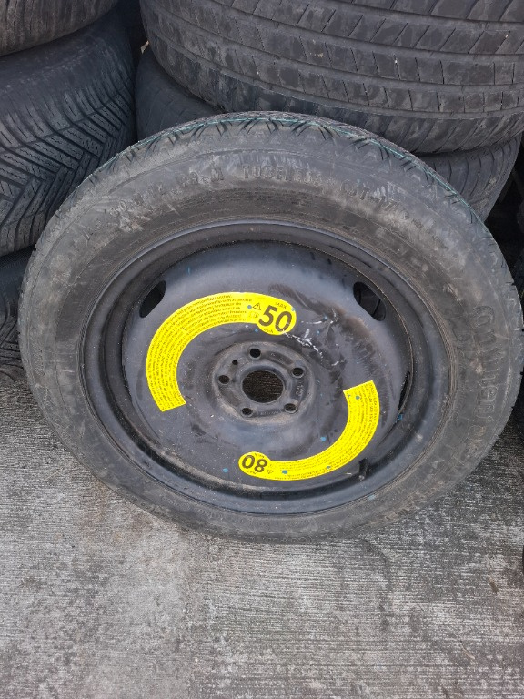 Roata rezerva Originala Audi Q3 8U / VW Tiguan 5N Cod 5N0601027E 145/80 R18