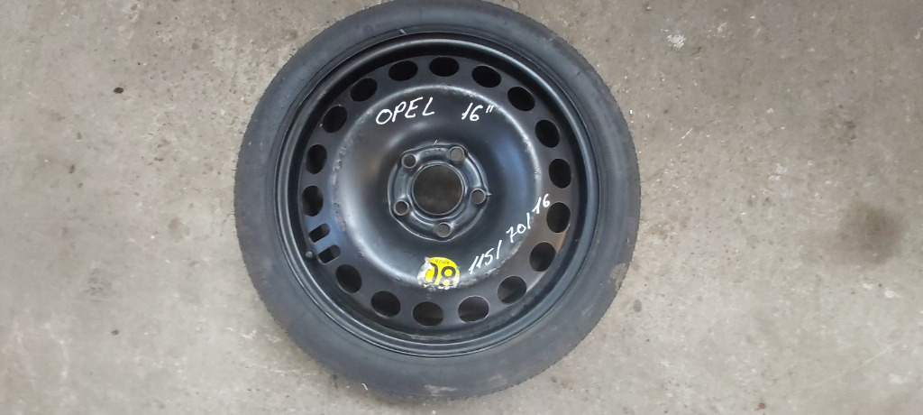 Roata Rezerva Slim 115/70/R16 Opel Astra Vectra Zafira