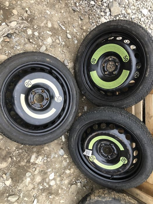 Roata rezerva slim Audi A4, Audi A5. R19. Gaura butuc 6,66mm
