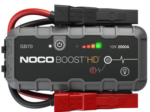 Robot de pornire auto 12V Noco GB70 BOOST HD Lithium 2000A Powerbank