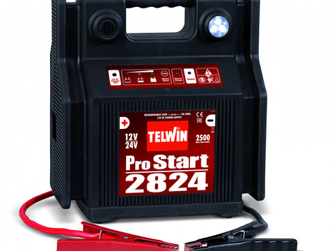 Robot de pornire auto 12V TELWIN Pro Start 2824 12V/24V 800A