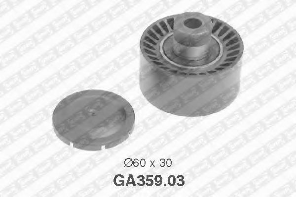 Rola ghidaj curea transmisie MAZDA 2 (DY) (2003 - 2016) SNR GA359.03