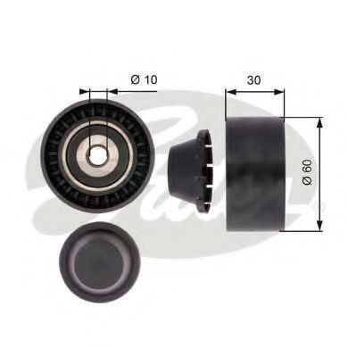 Rola ghidaj curea transmisie OPEL MOVANO B bus (2010 - 2016) GATES T36380