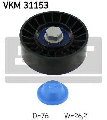 Rola ghidaj curea transmisie SEAT ALTEA XL (5P5, 5P8) (2006 - 2016) SKF VKM 31153