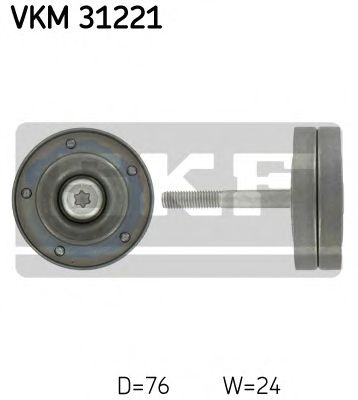 Rola ghidaj curea transmisie SEAT IBIZA V SPORTCOUPE (6J1, 6P5) (2008 - 2016) QWP WBT074