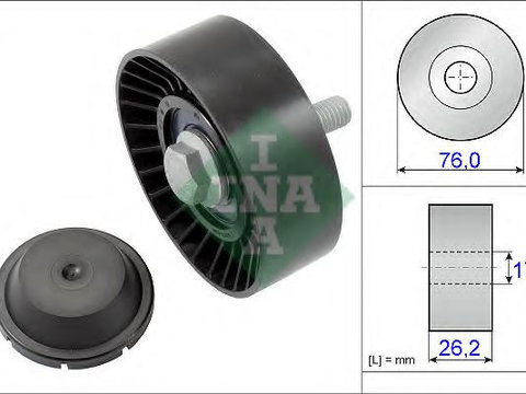 Rola ghidaj curea transmisie VW GOLF 6 Variant (AJ5) (2009 - 2013) INA 532 0632 10