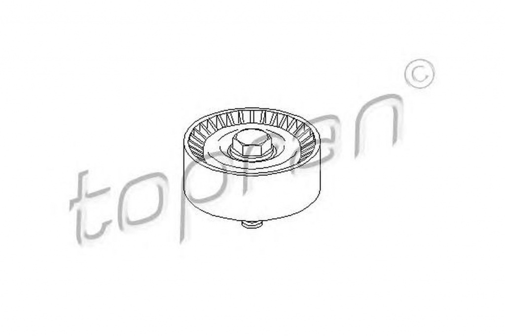 Rola ghidare BMW 3 E46 TOPRAN 501495