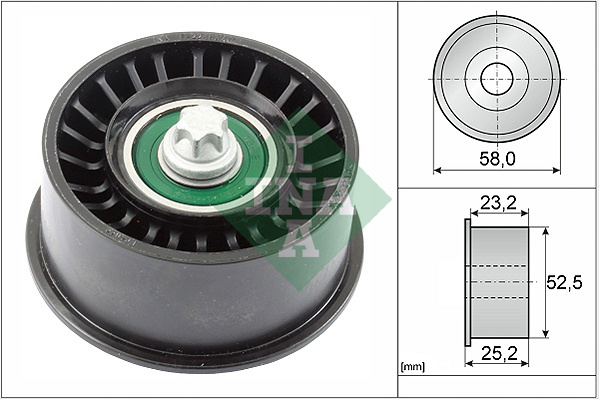 Rola ghidare conducere curea distributie 532 0478 10 INA pentru Opel Astra Opel Zafira Opel Corsa Opel Vita Chevrolet Viva Chevrolet Niva Opel Vectra Opel Signum Opel Tigra Opel Combo Chevrolet Nubira Chevrolet Lacetti Chevrolet Astra