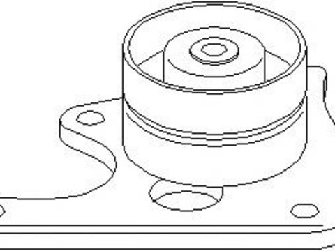 Rola ghidare/conducere, curea distributie Citroen RELAY bus (230P), PEUGEOT 806 (221), Citroen XANTIA (X1) - TOPRAN 720 137