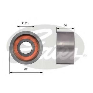 Rola ghidare/conducere, curea distributie Citroen RELAY bus (230P), FIAT SUPERBRAVO, FIAT 131 Familiare/Panorama - GATES T41178