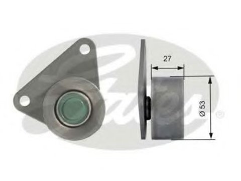 Rola ghidare/conducere, curea distributie FORD S-MAX (WA6) (2006 - 2016) GATES T42097 piesa NOUA