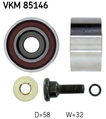 Rola ghidare conducere curea distributie # Kia Cerato 2004 2005 2006 # VKM 85146 # SKF