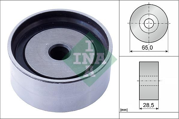 Rola ghidare-conducere. curea distributie Ruloul - scripetele de sustinere a curelei de distributie CHEVROLET COR OPEL ASTRA J GTC (B-K), Hatchback, 10.2011 - INA 532 0504 10