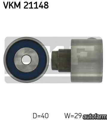 Rola ghidare/conducere curea distributie SEAT ALHAMBRA 710 SKF VKM 21148