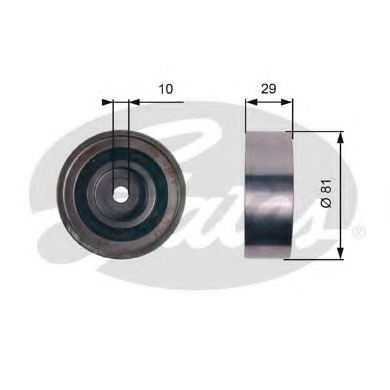 Rola ghidare/conducere, curea distributie SEAT ALHAMBRA (710, 711) (2010 - 2016) GATES T42305 piesa NOUA