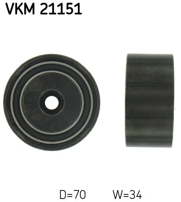 Rola ghidare conducere curea distributie # Skoda Superb 2001 2002 2003 # VKM 21151 # SKF