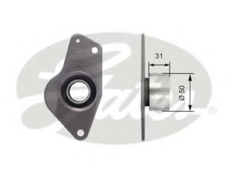 Rola ghidare conducere curea distributie T42089 GATES pentru Renault 19 Renault Express Renault Extra Renault Rapid Renault Clio Renault Megane Renault Sport Renault Kangoo Dacia Solenza Renault Symbol Renault Thalia