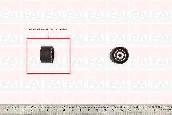 Rola ghidare conducere curea distributie T9370 FAI AUTOPARTS pentru Renault Megane Renault Kangoo Renault Fluence Renault ScEnic Renault Espace Renault Clio Renault Laguna Renault Symbol Renault Thalia Dacia Sandero Renault Trafic Nissan Kubistar Ren