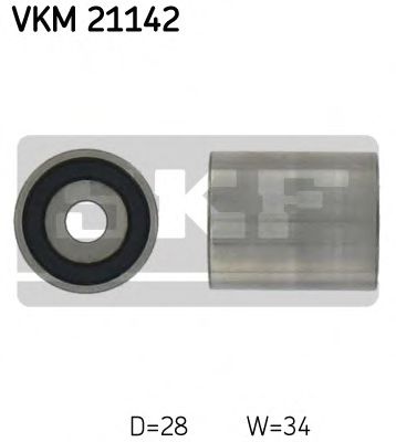 Rola ghidare/conducere, curea distributie VW GOLF IV (1J1) (1997 - 2005) SKF VKM 21142 piesa NOUA