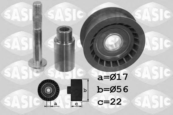 Rola ghidare/conducere, curea distributie VW POLO (6N1), VW POLO limuzina (6KV2), SEAT INCA (6K9) - SASIC 1706059