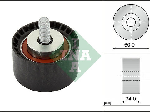 Rola ghidare conducere curea distributie 532088810 INA pentru Volvo Xc60 Volvo Xc70 Volvo S80 Volvo Xc90 Volvo V90 Volvo S90 Volvo Xc40 Volvo V60