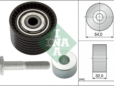 Rola ghidare/conducere, curea distributie (532065410 INA) DACIA,NISSAN,OPEL,RENAULT,VAUXHALL