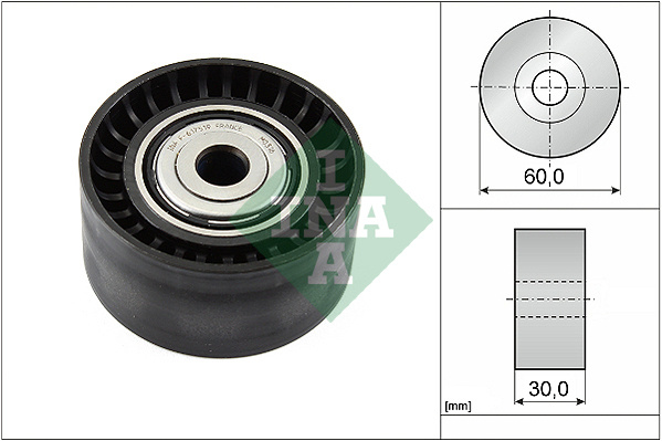 Rola ghidare / conducere curea transmisie ~ 532 0534 10 ~ INA ~ pentru Renault Latitude 2011 2012 2013 2014 2015 2016 2017 2018 2019 2020 2021 2022 2023 2024