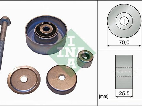 Rola ghidare conducere curea transmisie 532 0665 10 INA pentru Chevrolet Captiva Opel Antara Opel Insignia