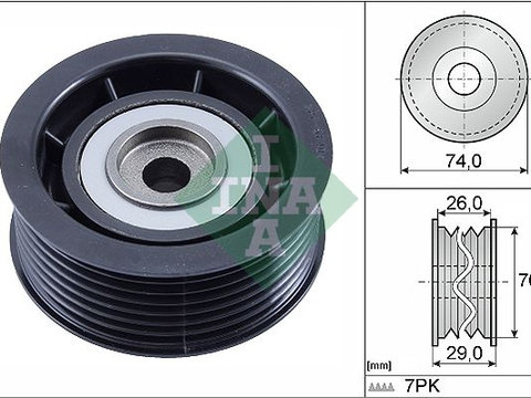 Rola ghidare conducere curea transmisie 532 0840 10 INA pentru Mitsubishi Montero Mitsubishi Pajero Mitsubishi Pajeroshogun Mitsubishi Shogun