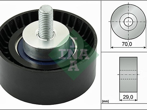 Rola ghidare/conducere, curea transmisie (532029810 INA) FIAT,IVECO