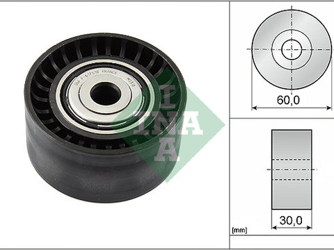 Rola ghidare/conducere, curea transmisie (532053410 INA) DACIA,FIAT,MERCEDES-BENZ,NISSAN,OPEL,RENAULT,SMART,VAUXHALL