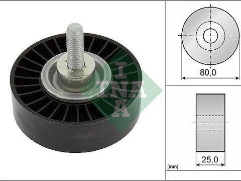 Rola ghidare conducere curea transmisie 532088710 INA pentru Land rover Discovery Land rover Range rover